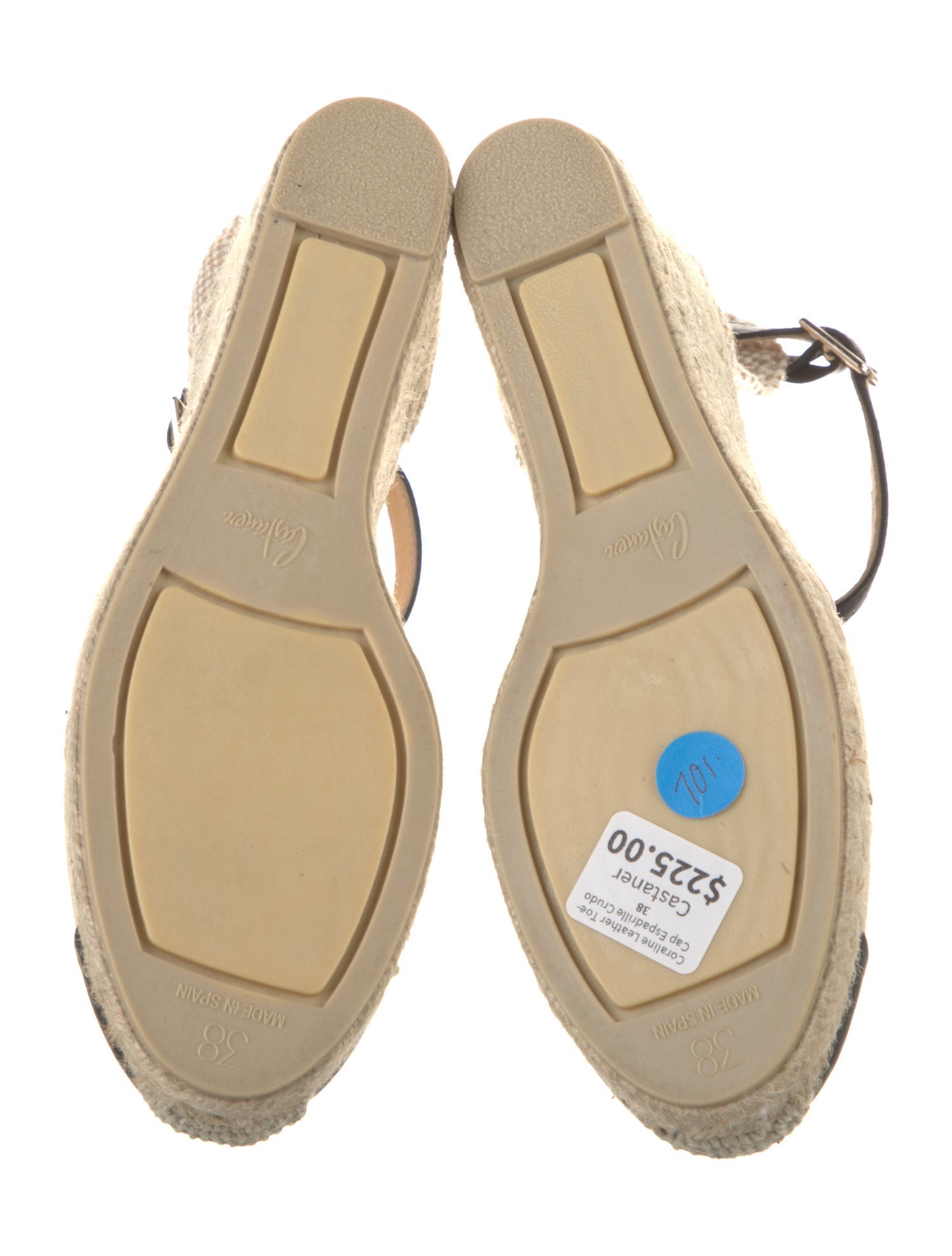 Castañer Canvas Colorblock Pattern Pumps